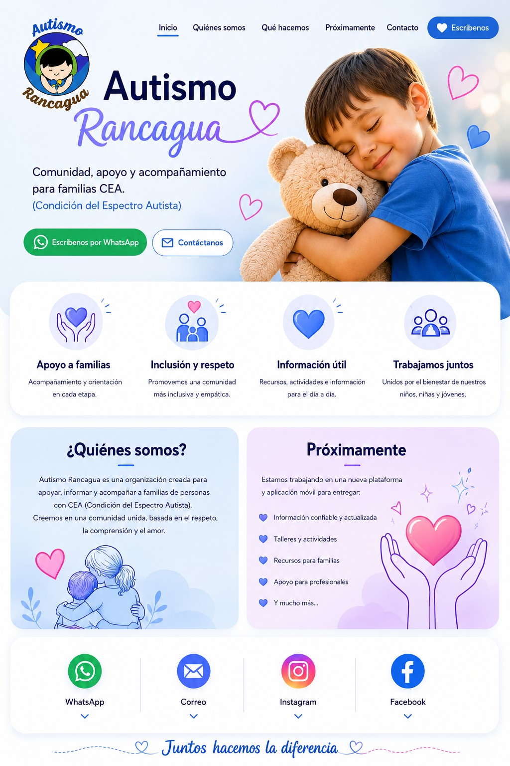 Autismo Rancagua - Comunidad, apoyo y acompañamiento para familias CEA